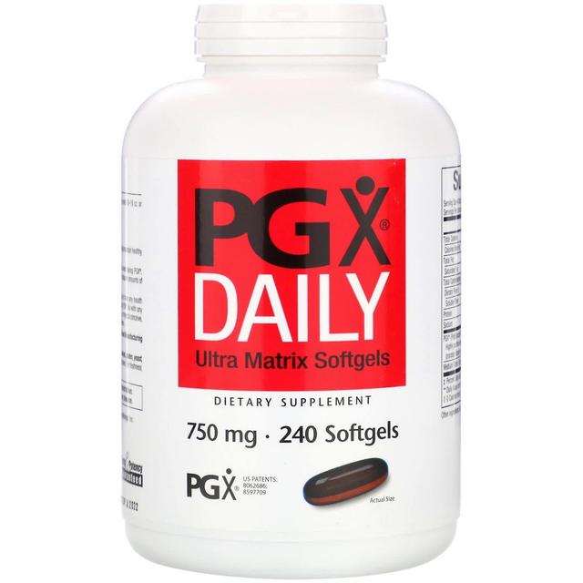 Natural Factors Fattori naturali, PGX Daily, Ultra Matrix Softgels, 750 mg, 240 Softgels on Productcaster.