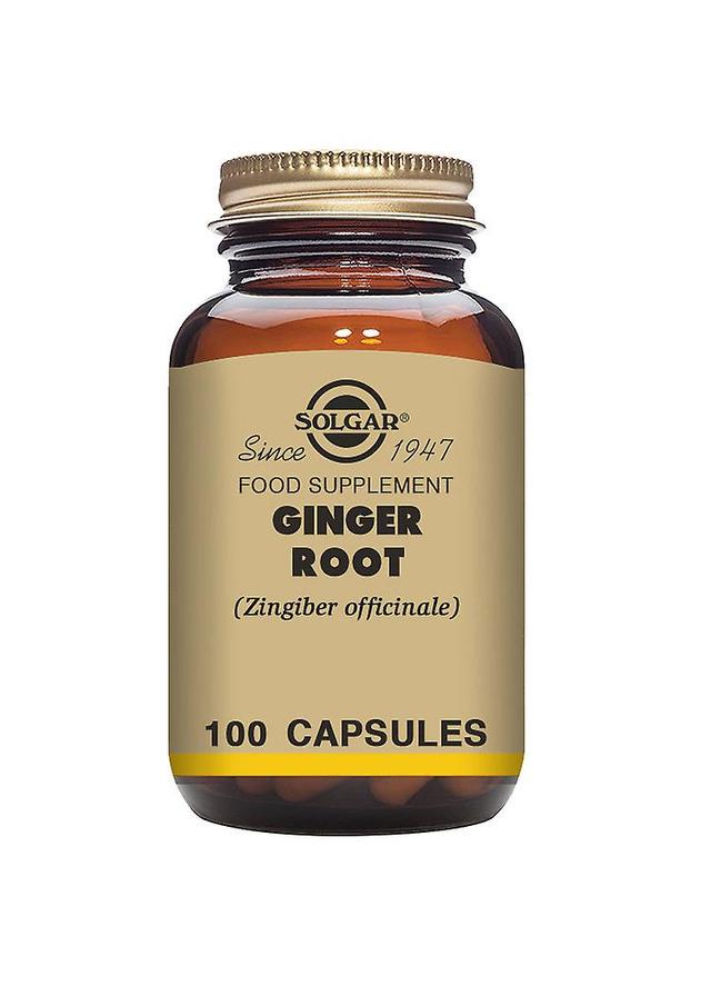 Solgar ginger root 100's on Productcaster.