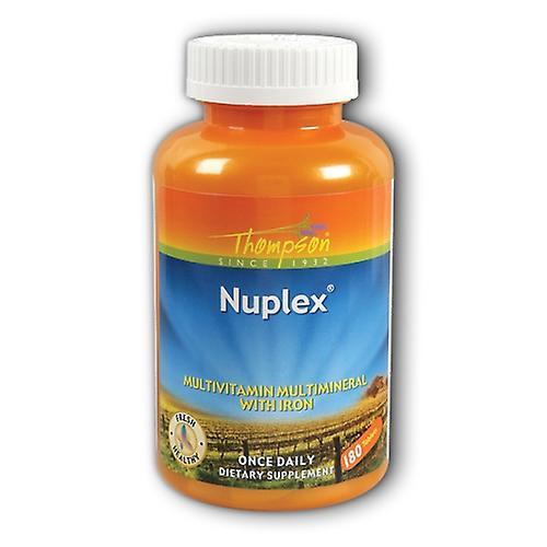 Thompson Nuplex Multi Vitiamin/Mineral, avec fer 90 comprimés (paquet de 2) on Productcaster.