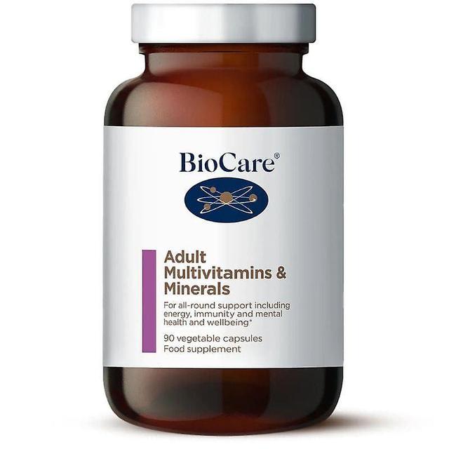 BioCare Multivitamine und Mineralien für Erwachsene Vegicaps 90 (79690) on Productcaster.