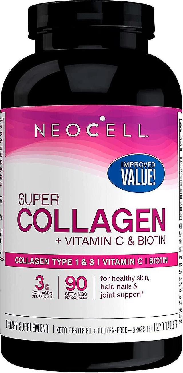 Super Collagen + Vitamin C Biotin, 250 Tablets on Productcaster.