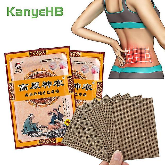 16pcs/2bags Chinese Herbal Medical Herbs Extract Plaster Pain Relief Patch Back Neck Knee Ache Patches Orthopedic Sticker A478 Jp on Productcaster.