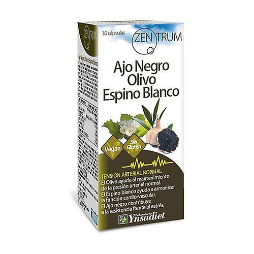 Zentrum Black Garlic, Olive and Hawthorn 30 capsules on Productcaster.