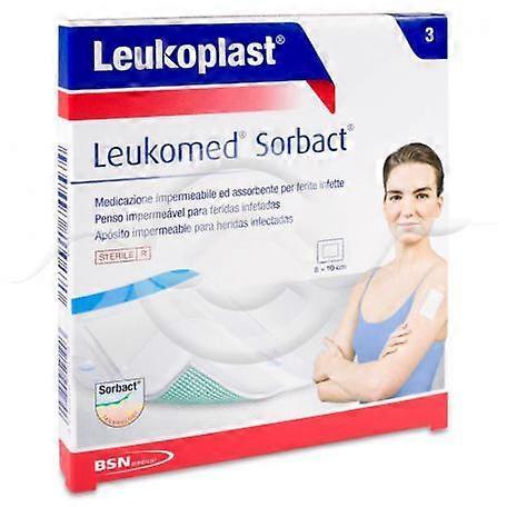 Bsn medical leukomed sorbact sterile adhesive dressing 8 x 10cm on Productcaster.