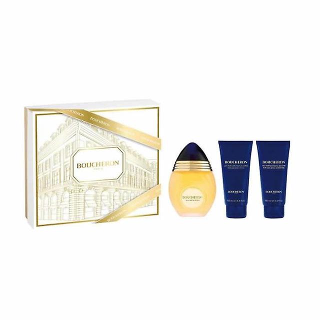 Boucheron Eau De Parfum Spray 100ml Set 3 Pieces on Productcaster.