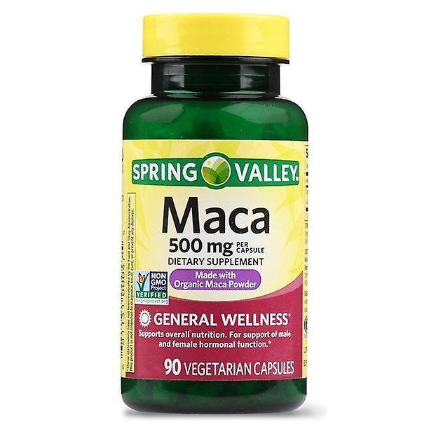 Spring valley maca capsules, 500mg, 90 count on Productcaster.