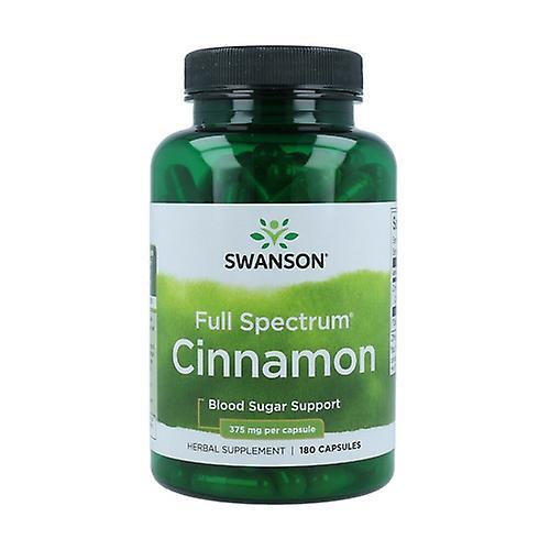 Swanson Full Spectrum Cinnamon, 375mg 180 capsules on Productcaster.