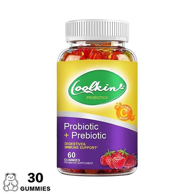 Vorallme Daily Probiotic + Präbiotische Gummibärchen für Männer und Frauen 30 Gummibärchen on Productcaster.