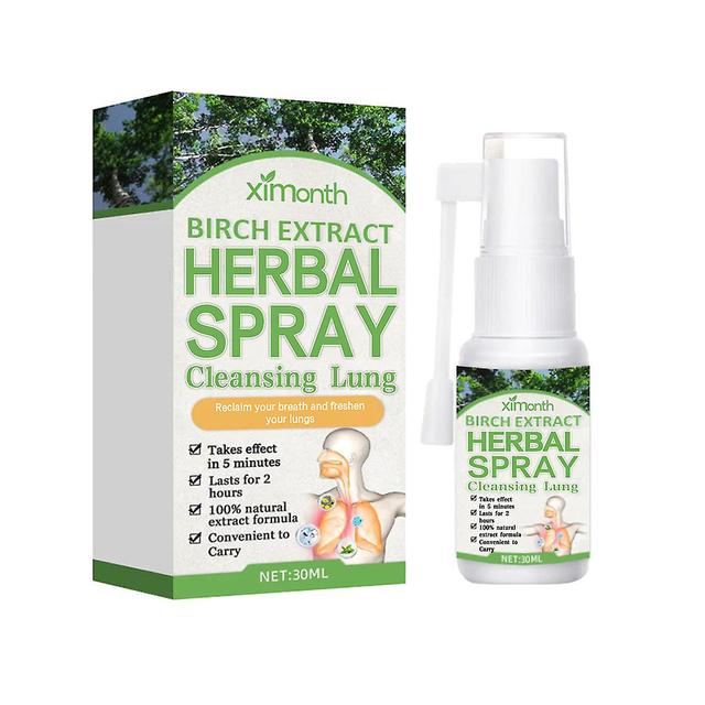 Herbal Lung Clearing And Repairing Spray For Lung Health Essence Drops 1pc on Productcaster.