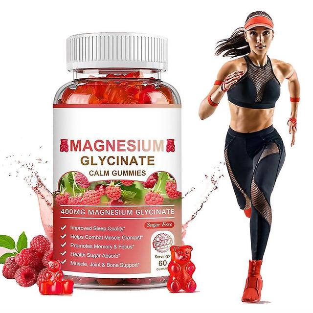 unbrand Magnesium glycinate calm gummies helps combat muscle crampst on Productcaster.