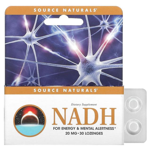 Source Naturals, NADH, 20 mg, 30 Lozenges on Productcaster.