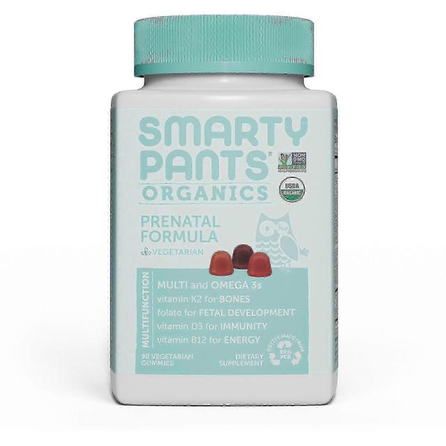 Smartypants organics formula prenatale caramelle gommose multivitaminiche, 90 ea on Productcaster.