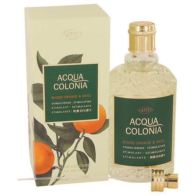 4711 Acqua colonia blood orange & basil eau de cologne spray (unisex) by 4711 5.7 oz eau de cologne spray on Productcaster.