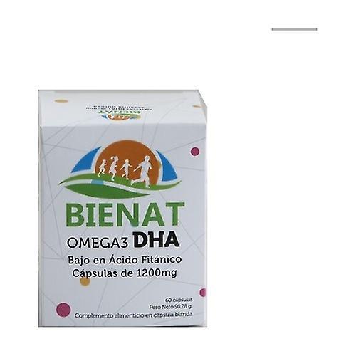 Bienat DHA omega 3 1200mg 60 capsules on Productcaster.