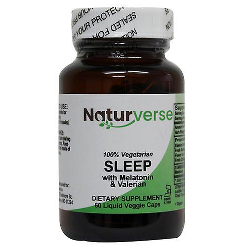 Naturverse Sleep mit Baldrian und Melatonin Liquid Kapseln, 60 VegCaps (Packung mit 1 Stück) on Productcaster.