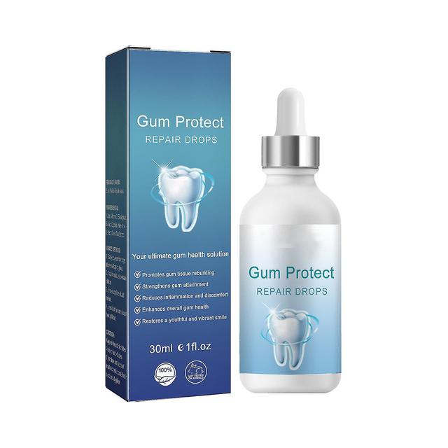 Gum Protect Repair Drops, Natural Gum Liquid Drops Mouthwash, Dentizen Gum Gel, Rejuvenate Your Gums With Ease 30ml on Productcaster.