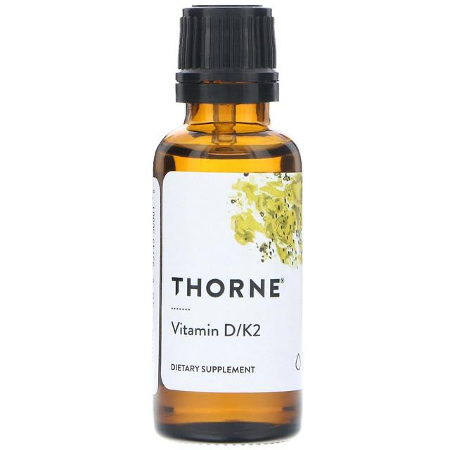 Thorne Research, Vitamin D/K2, 1 fl oz (30 ml) on Productcaster.