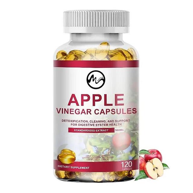 Apple Cider Vinegar Capsules Max 400mg Natural Raw with Cinnamon Ginger & Cayenne Pepper Detox Vitamin C SupplementTIB TIB . 60 capsules on Productcaster.