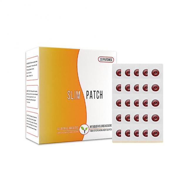 Herbal Slimming Patch Slimming Belly Button Sticker Detox Pills Health And Safe Easy To Keep 01 30pcs on Productcaster.