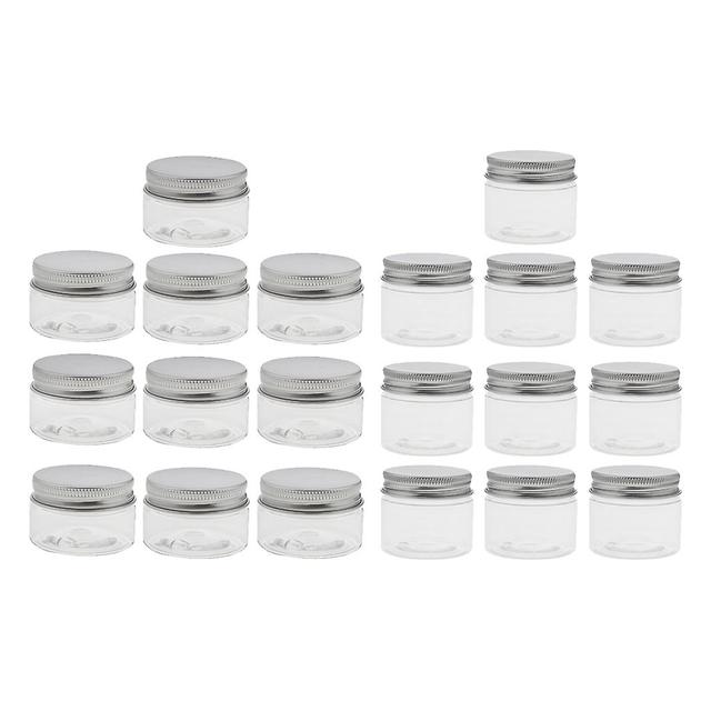 20pcs Empty Lotion Cream Jars Pot Emulsion Candles Ointment Herbs Containers on Productcaster.