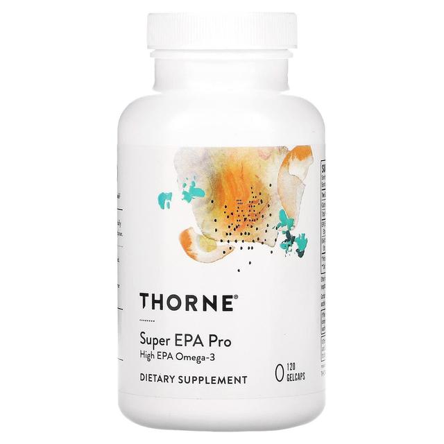 Thorne Research Thorne Forskning, Super EPA Pro, 120 Gelcaps on Productcaster.