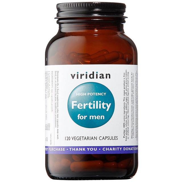 Viridian high potency fertility for men 120's on Productcaster.