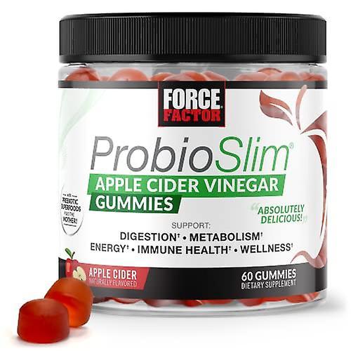 Force factor probioslim apple cider vinegar gummies 60 count on Productcaster.