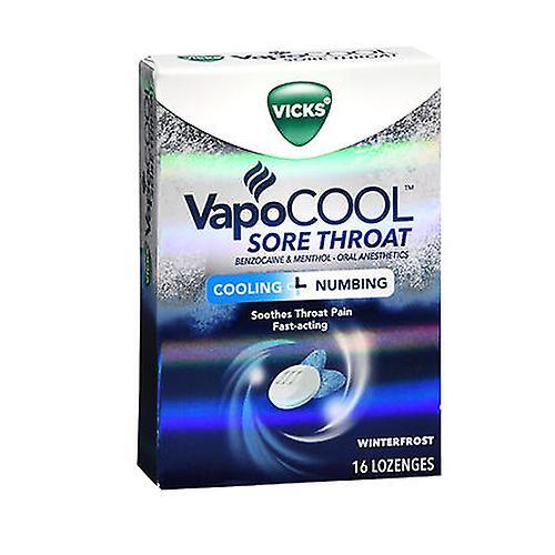 Vicks VapoCool Bolesť hrdla Pastilky Winterfrost, 16 každý (balenie po 1) on Productcaster.