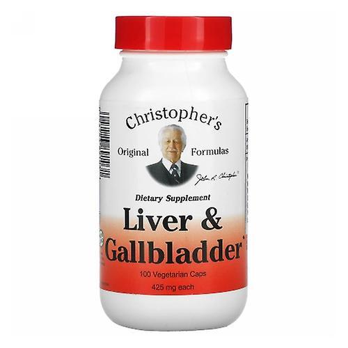 Dr. Christophers Formulas Dr. Christophers Formler Lever & Gall Urinblåsa Formel, 100 Vegicaps (Förpackning med 2) on Productcaster.