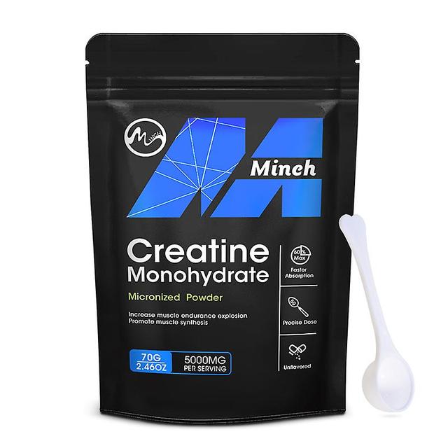 Huamade Minch Monohydrat Mikronisiertes Pulver 5000mg pro Portion 5g Mikronisiertes Kreatin-Monohydrat Sportergänzung für Unterernährte 500g on Productcaster.