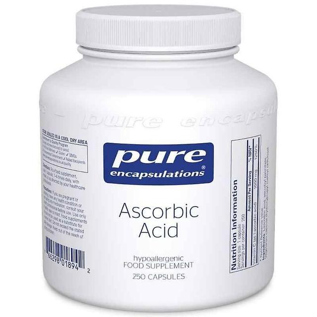 Pure Encapsulations Ascorbic Acid Capsules 250 on Productcaster.