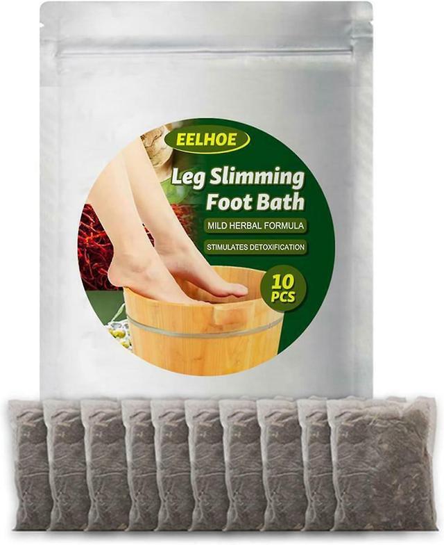 Hatic Drainage Ginger Foot Soak, Leg Slimming Foot Bath Organic Herbal, Turmeric Hatic Detox Foot Soak For Immunity Strengthen And Sleep Improval (... on Productcaster.