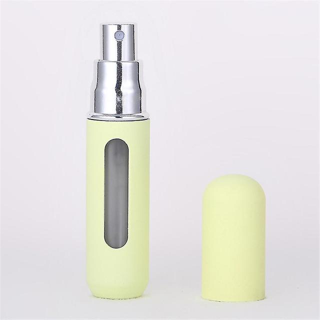 Atomiseur de parfum rechargeable 5 ml Pompe de pulvérisation Flacons portables Idéal pour les voyages Milky yellow on Productcaster.