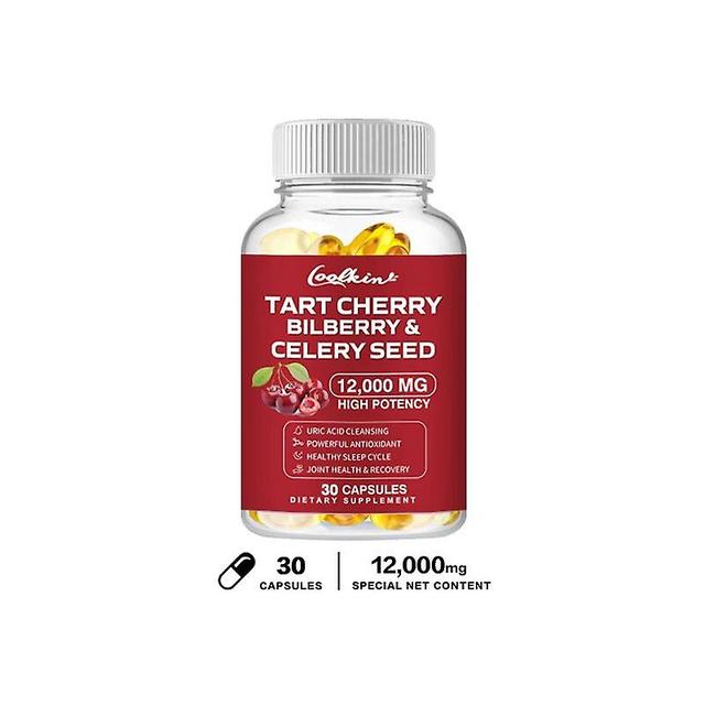 Vorallme Organic Tart Cherry Extract Capsules 30 Capsules on Productcaster.