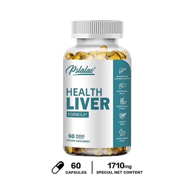 Visgaler Contains Artichoke Extract, Milk Thistle, And Dandelion Root - Promotes Liver Health, Liver Cleansing, Detoxification And Repair 60 Capsules on Productcaster.