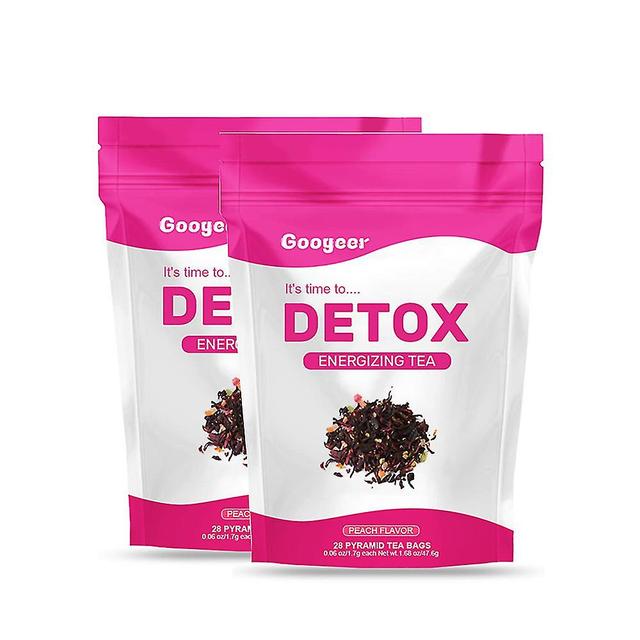 28stk detox te - helt naturlig, understøtter sund vægt, hjælper med at reducere oppustethed- 2pcs on Productcaster.