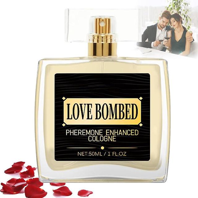 Fongwan Love Bombed - Pheromone Cologne for Men, Love Bombed Perfume Spray for Men, Pheromone Scent Hypnosis Cologne Fragrances 50ml 1PCS - 50ML on Productcaster.