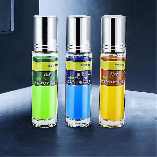 Les saveurs peuvent être remplacées 3pcs voiture parfum huile essentielle reconstitueur plante épice bleu eau de Cologne vert osmanthus jaune citro... on Productcaster.