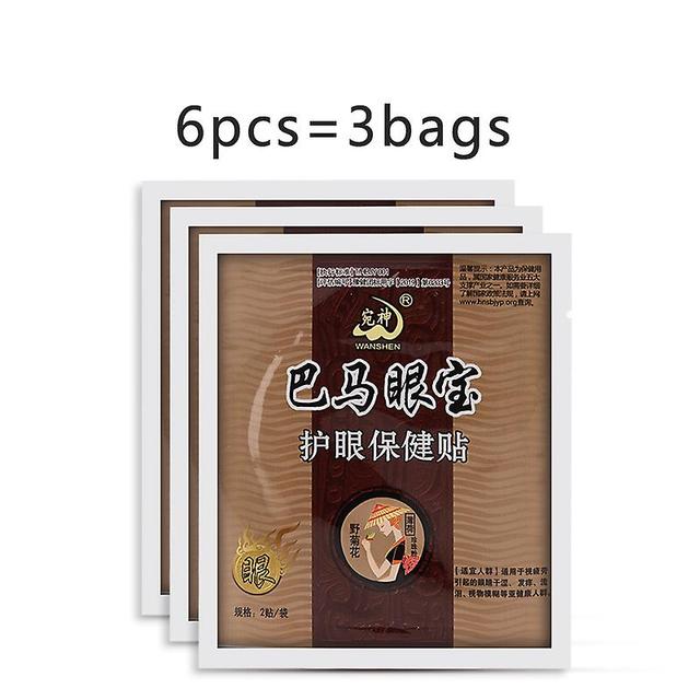 Qian 20pcs/10bags Eye Plaster Eye Mask Visión Mejorar la vista Aliviar la fatiga ocular Miopía seca Ambliopía China Herbal Essence Patch 6pcs en 3 ... on Productcaster.