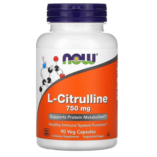 NOW Foods, L-Citrulline, 750 mg, 90 Veg Capsules on Productcaster.