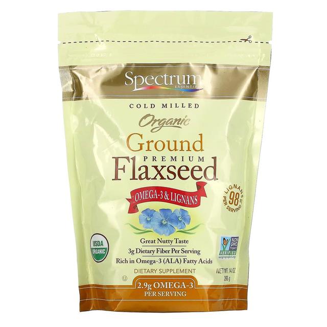 Spectrum Essentials, Organic Ground Premium Flaxseed, 14 oz (396 g) on Productcaster.