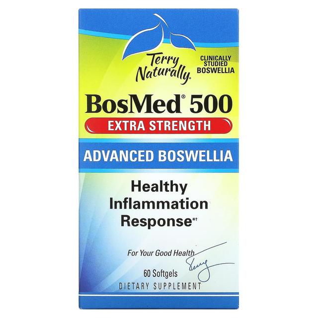 Terry Naturally, BosMed 500, Extra Strength, Advanced Boswellia, 60 Softgels on Productcaster.