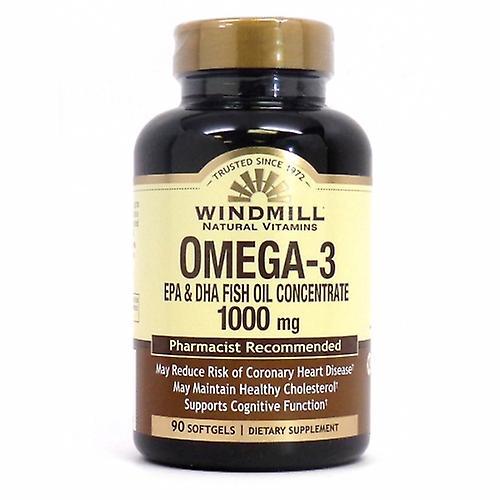 Windmill Health Omega 3 Epa & Dha, 1000mg, 90 Softgels (Pack van 1) on Productcaster.