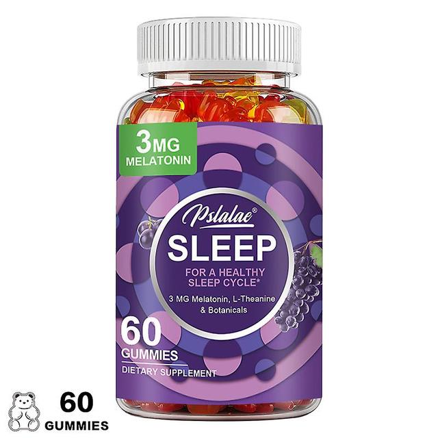 Vorallme Sleep Gummies, Occasional Sleep Support, Melatonin 3 Mg, L-theanine, Chamomile, Lemon Balm, Sleep Aid, Blackberry, 60 Gummies on Productcaster.