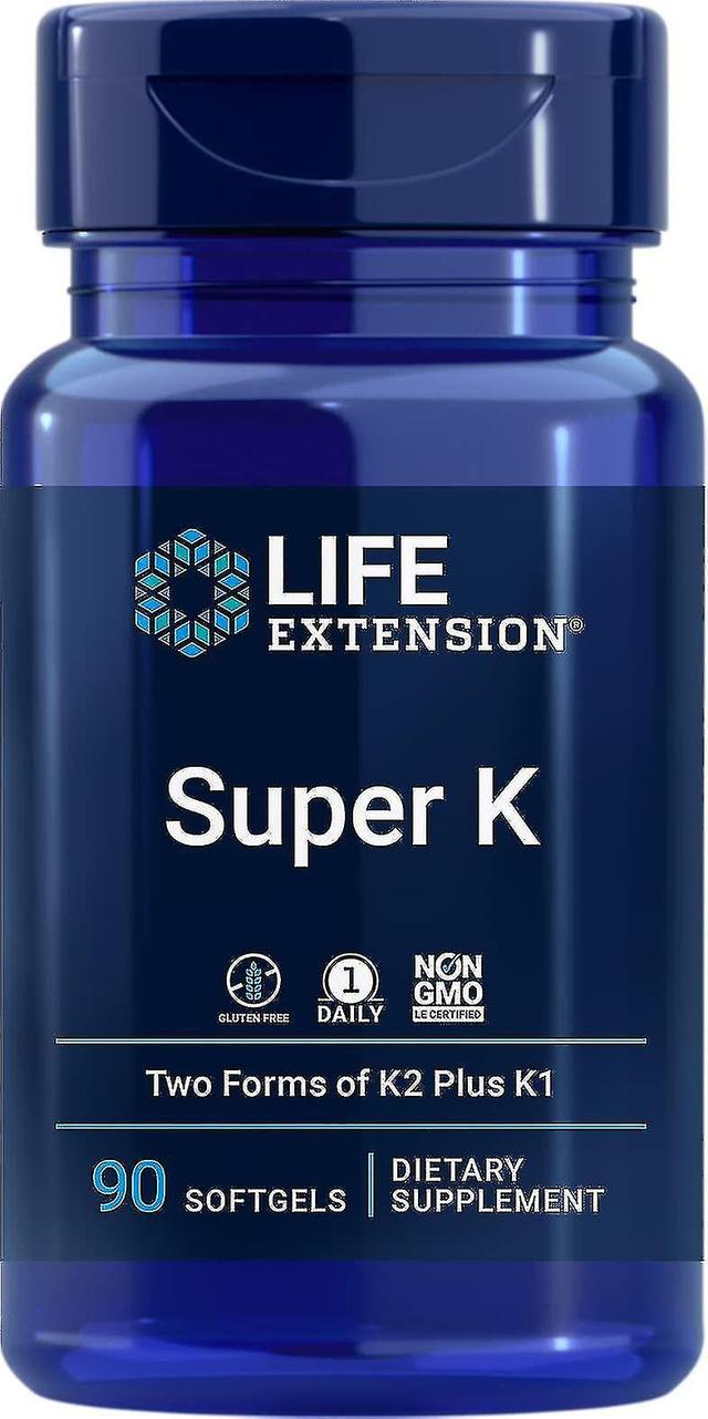 Extens K - Vitamin K1 And Two Forms Of K2 - Gluten- - Once - Non-gmo - 90 Softls on Productcaster.