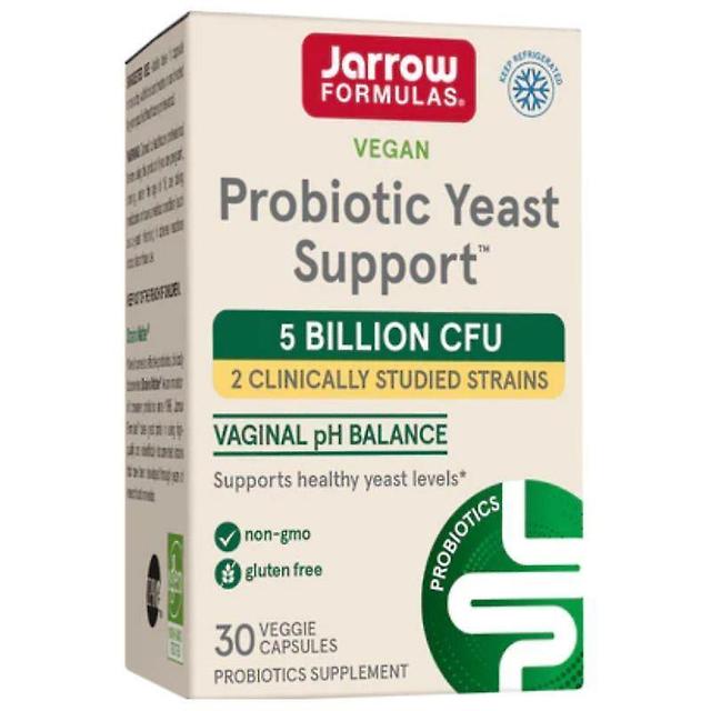 Jarrow Formulas Probiotische Gist Ondersteuning 5Bn CFU Capsules 30 on Productcaster.