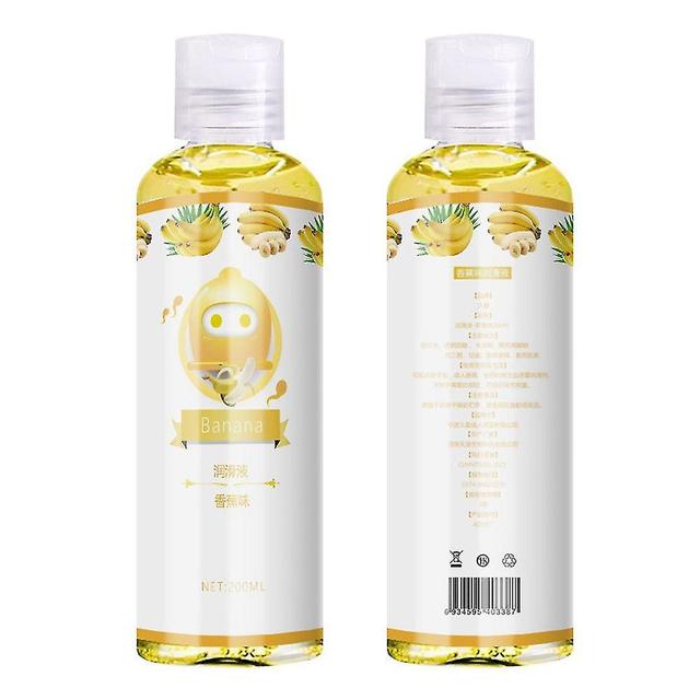 Edible Fruit Flavor Adult Lubricant Gel-lube Edible Oral Sex Sexual-massage Oil_PHC02 Banana flavor on Productcaster.