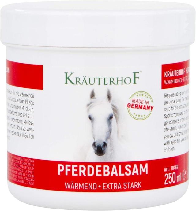 Winter-Warming Gel (Strong Effect) With Hops, Yarrow, Mistletoe, Lemon Balm, Vines Leaves, Horse Chestnut - 250 ml by Krauterhof on Productcaster.