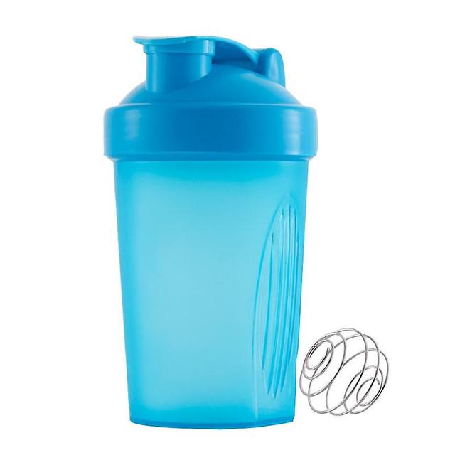 400 Ml Sports Fitness Gym Whey Protein Powder Mixing Bottle blue on Productcaster.