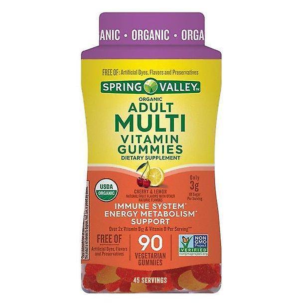 Spring valley organic adults’ multivitamin vegetarian gummies 90ct on Productcaster.